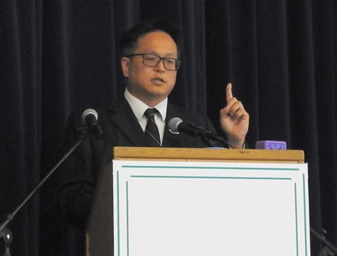 唐伯禹校長致詞