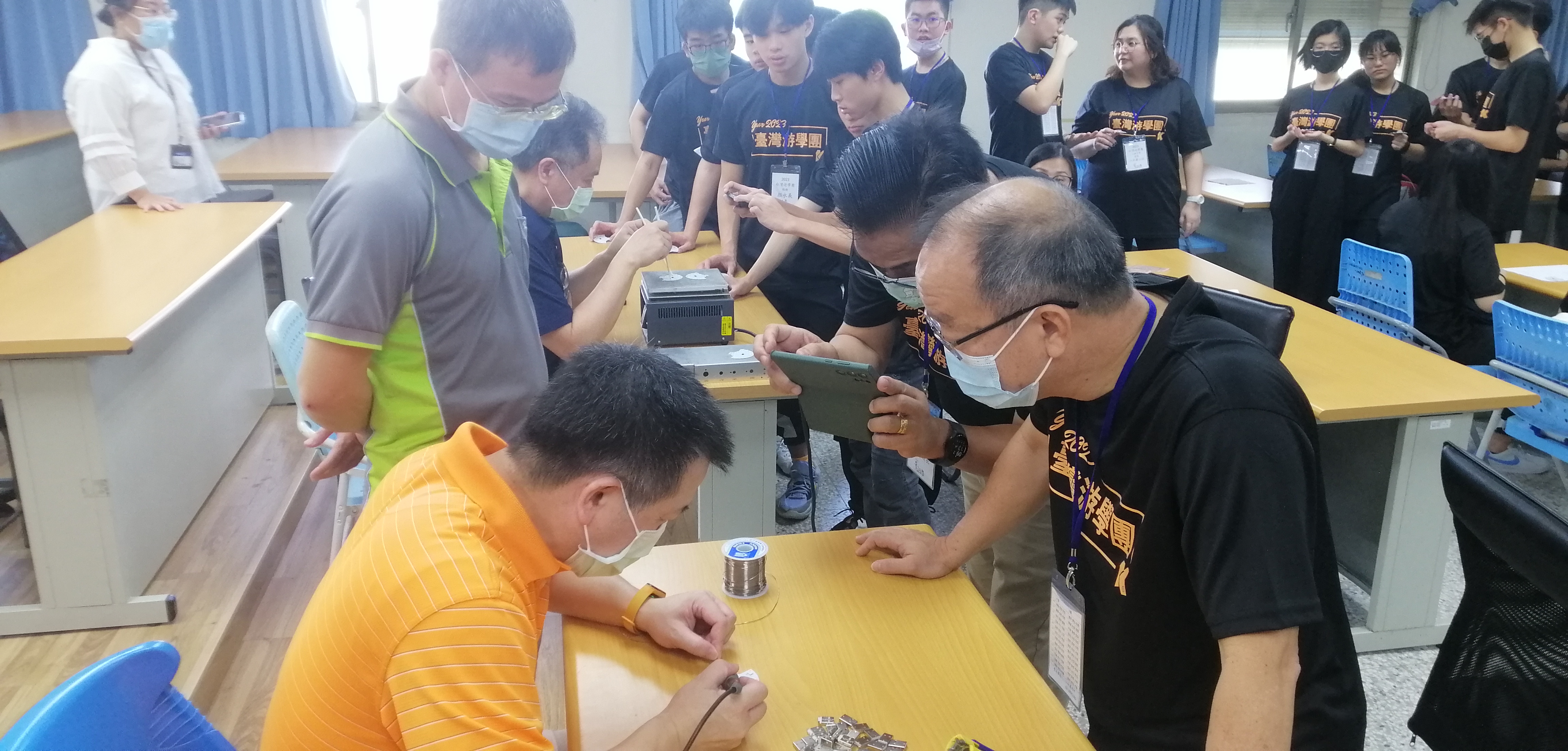 明新科技大學課程體驗-製作LED燈
