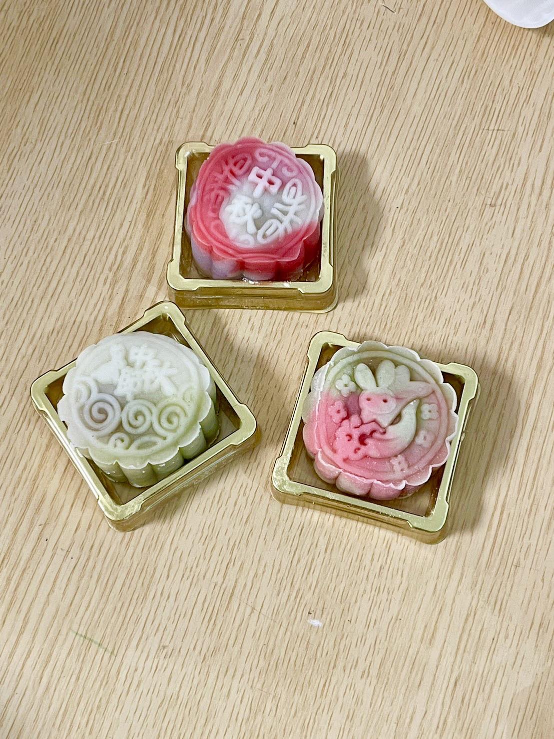 學員們的冰皮月餅作品