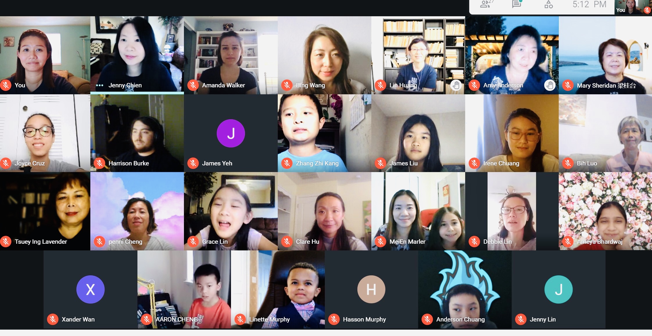 全校師生參加朗讀決賽