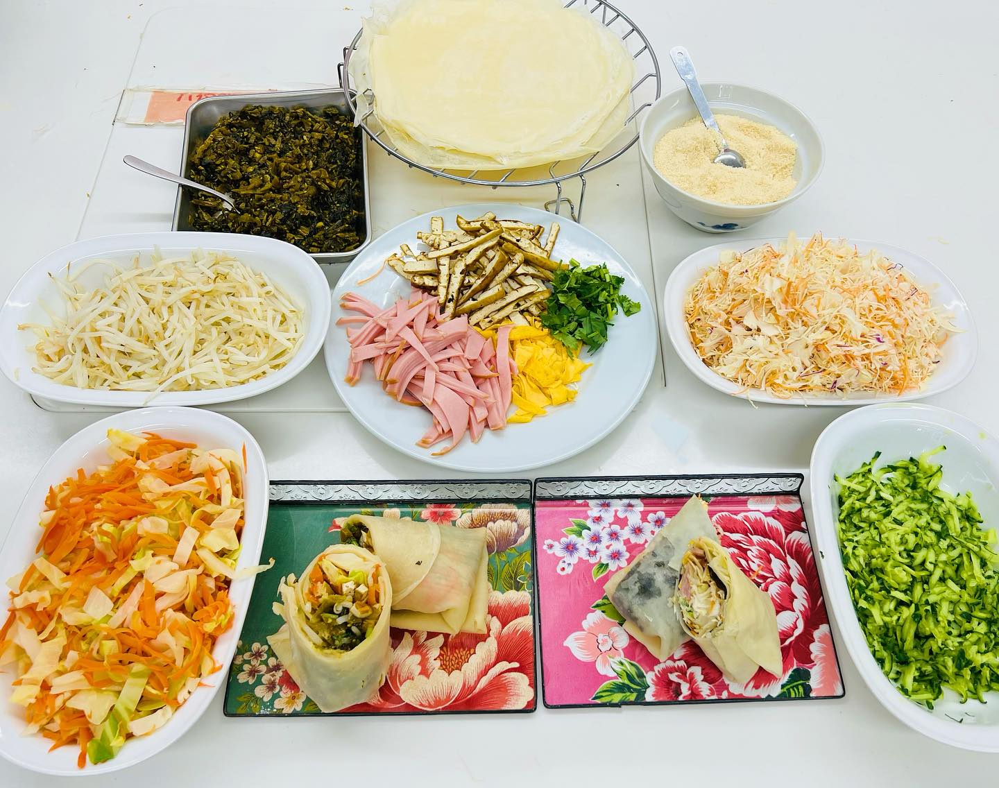 美味潤餅完成