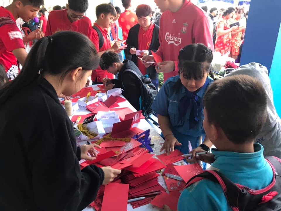 小學初中學生體驗製作中國賀年卡