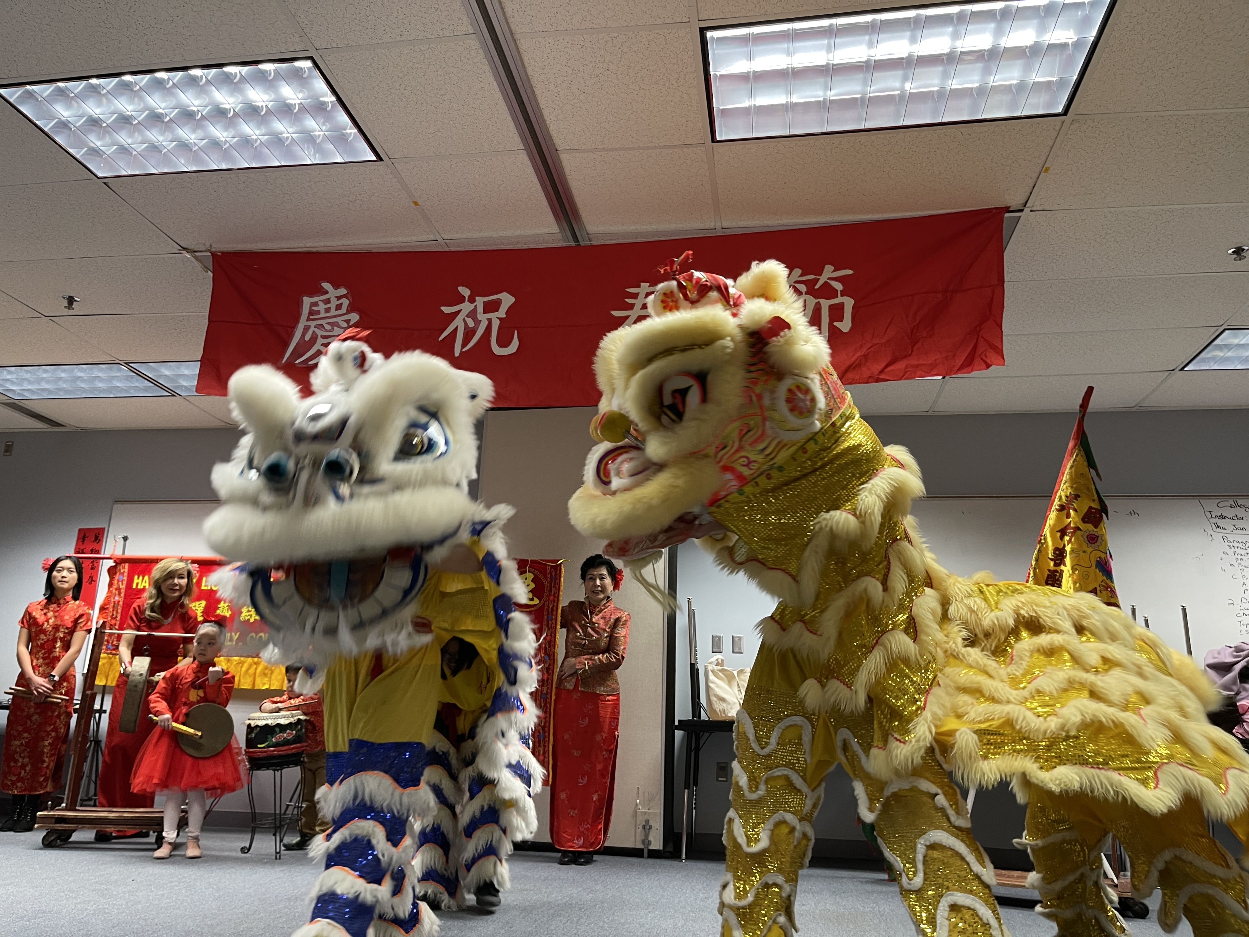 春節舞獅表演
