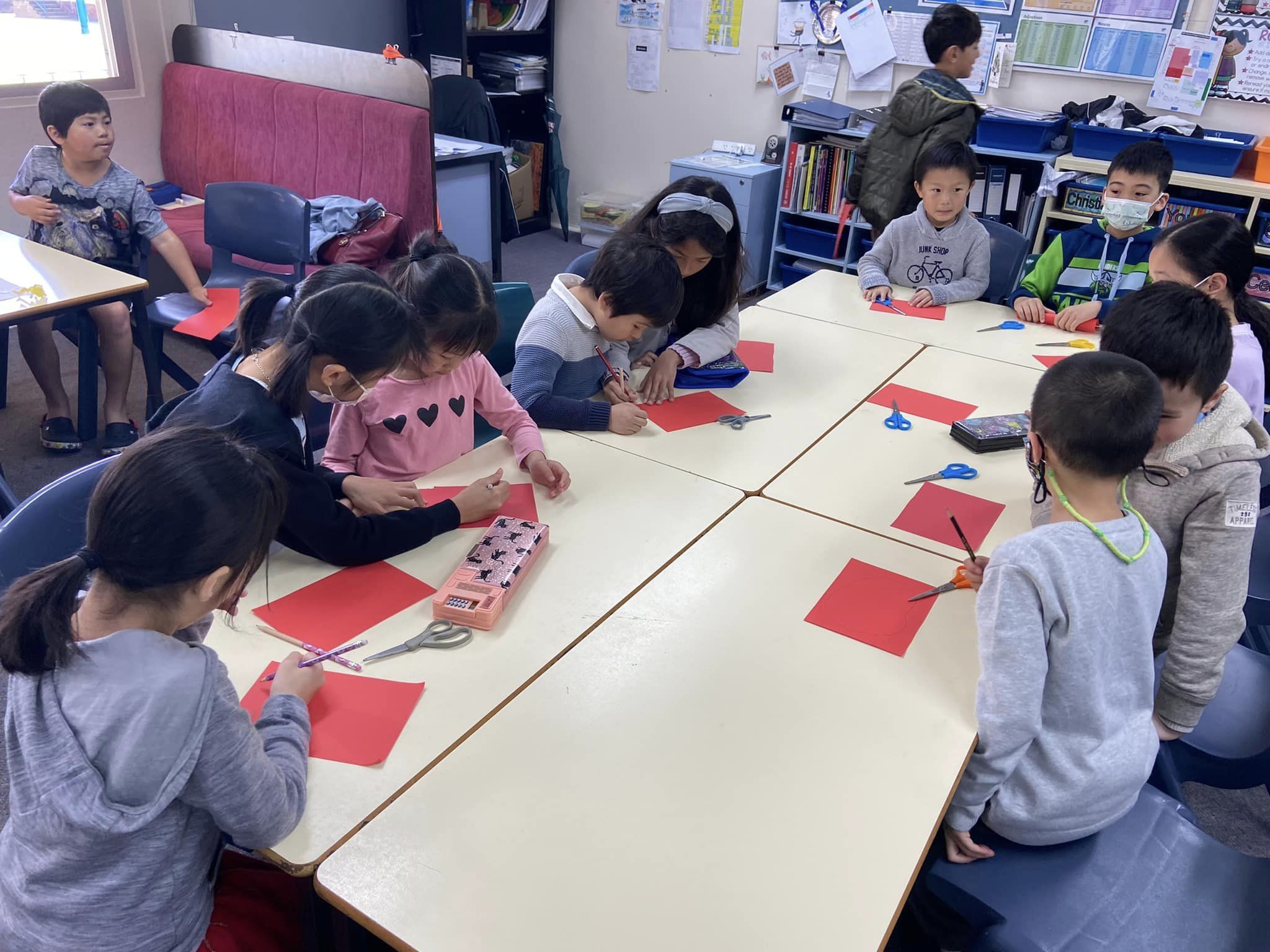 同學們動手做燈籠二