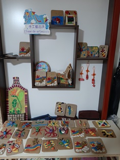 紙黏土作品