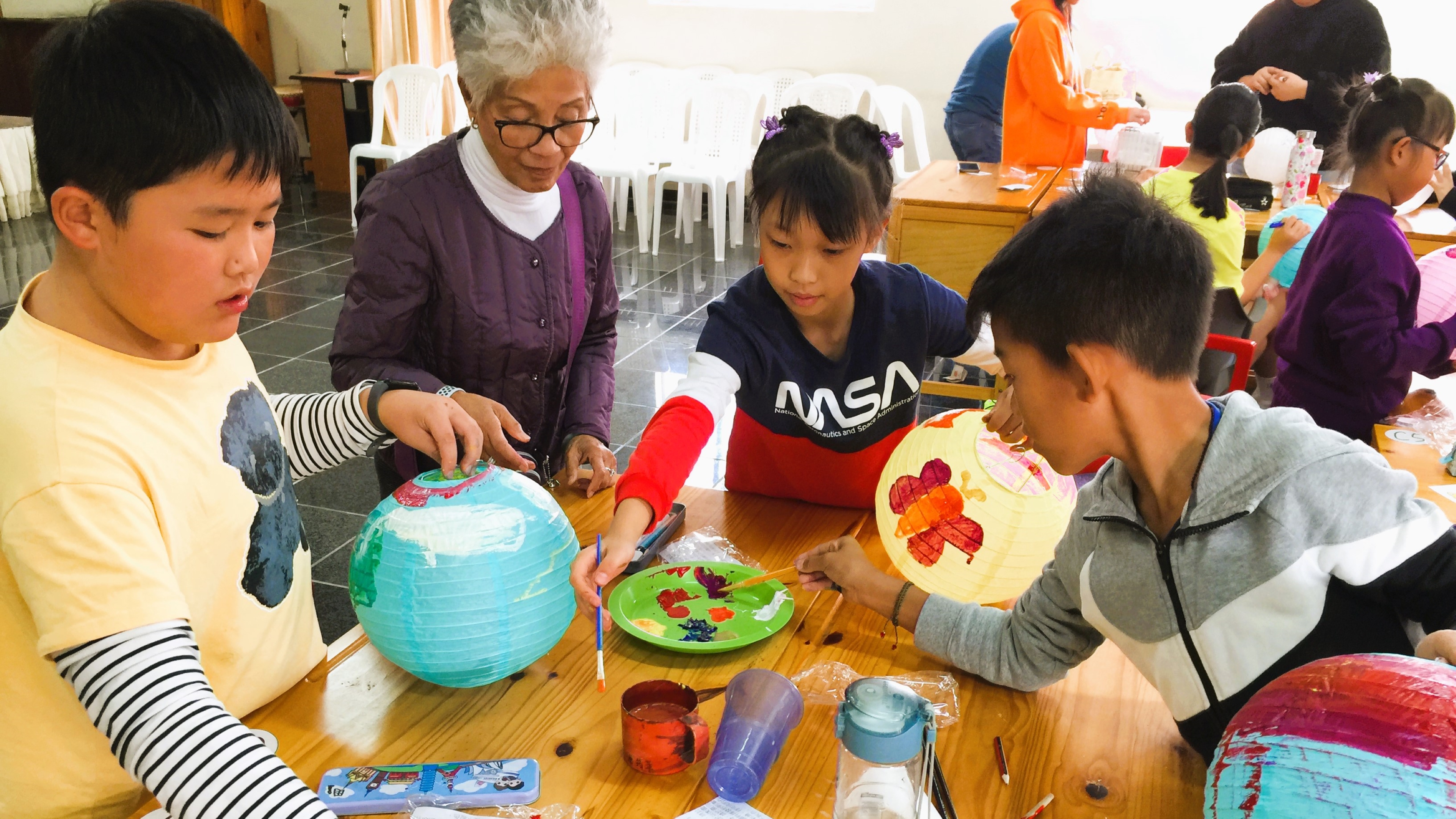 親子彩繪活動