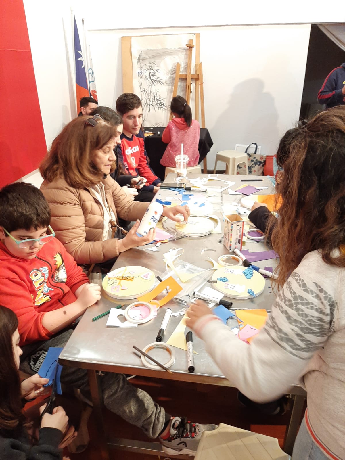 作品製作中