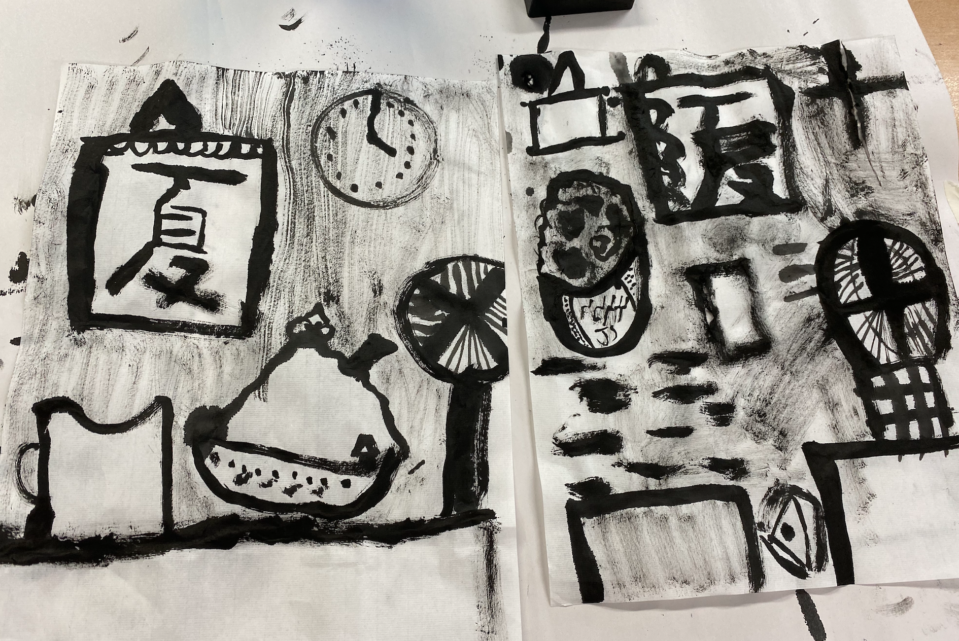 GroupC(age6+)學習水墨畫