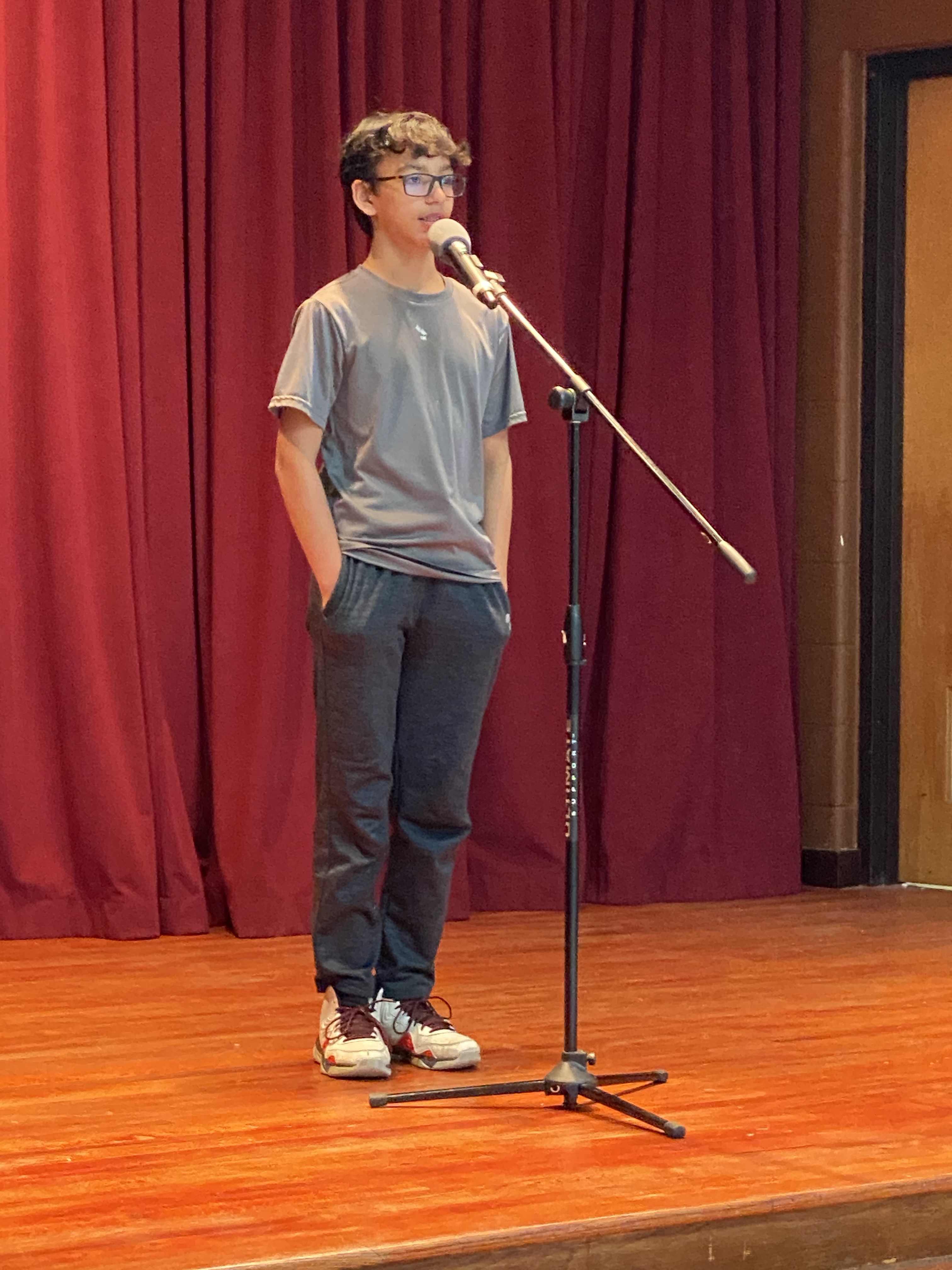 演講觀摩賽進行中Immersion Group參賽者
