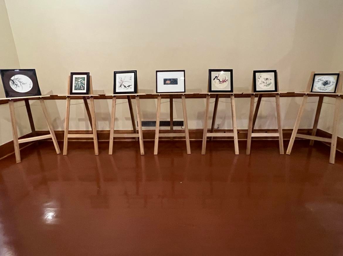 鳳凰城漢字文化臺灣藝術家畫作展覽在亞利桑那州首都博物館展出