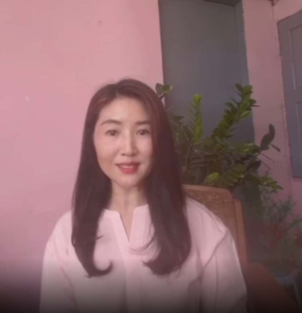 張劍蘋副校長給予畢業生熱情洋溢的勉勵。