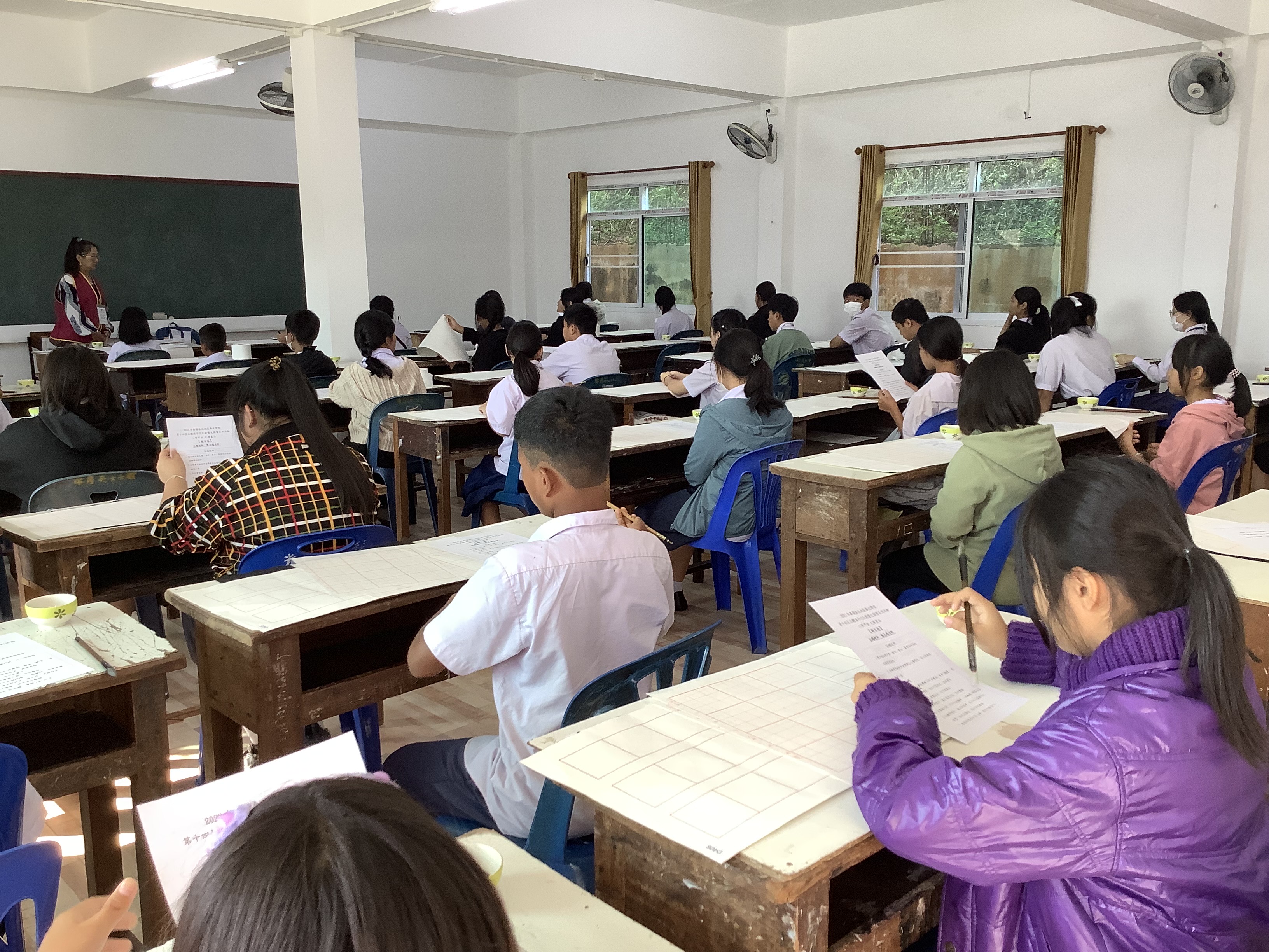 硬筆書法試場
