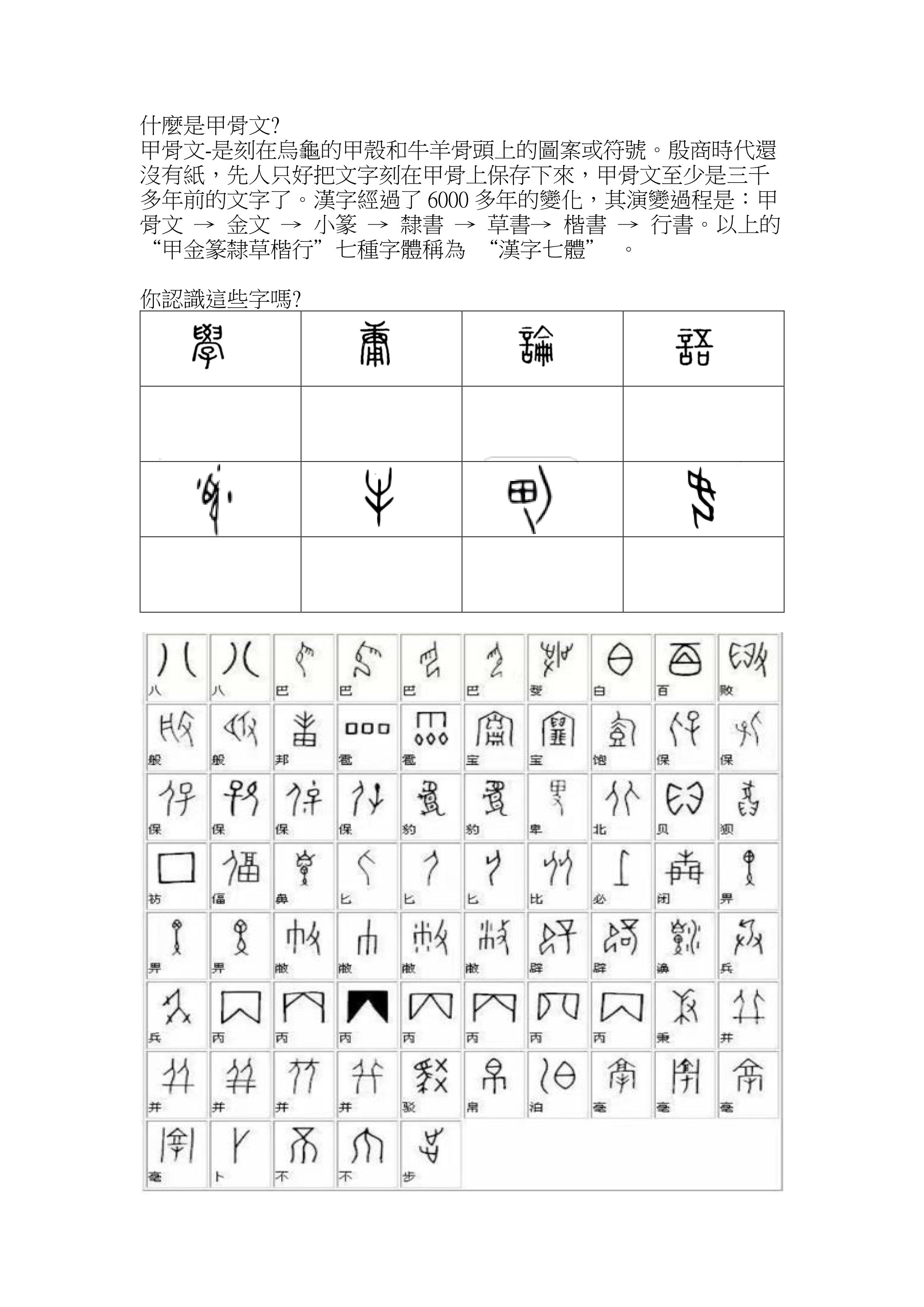 介紹甲骨文