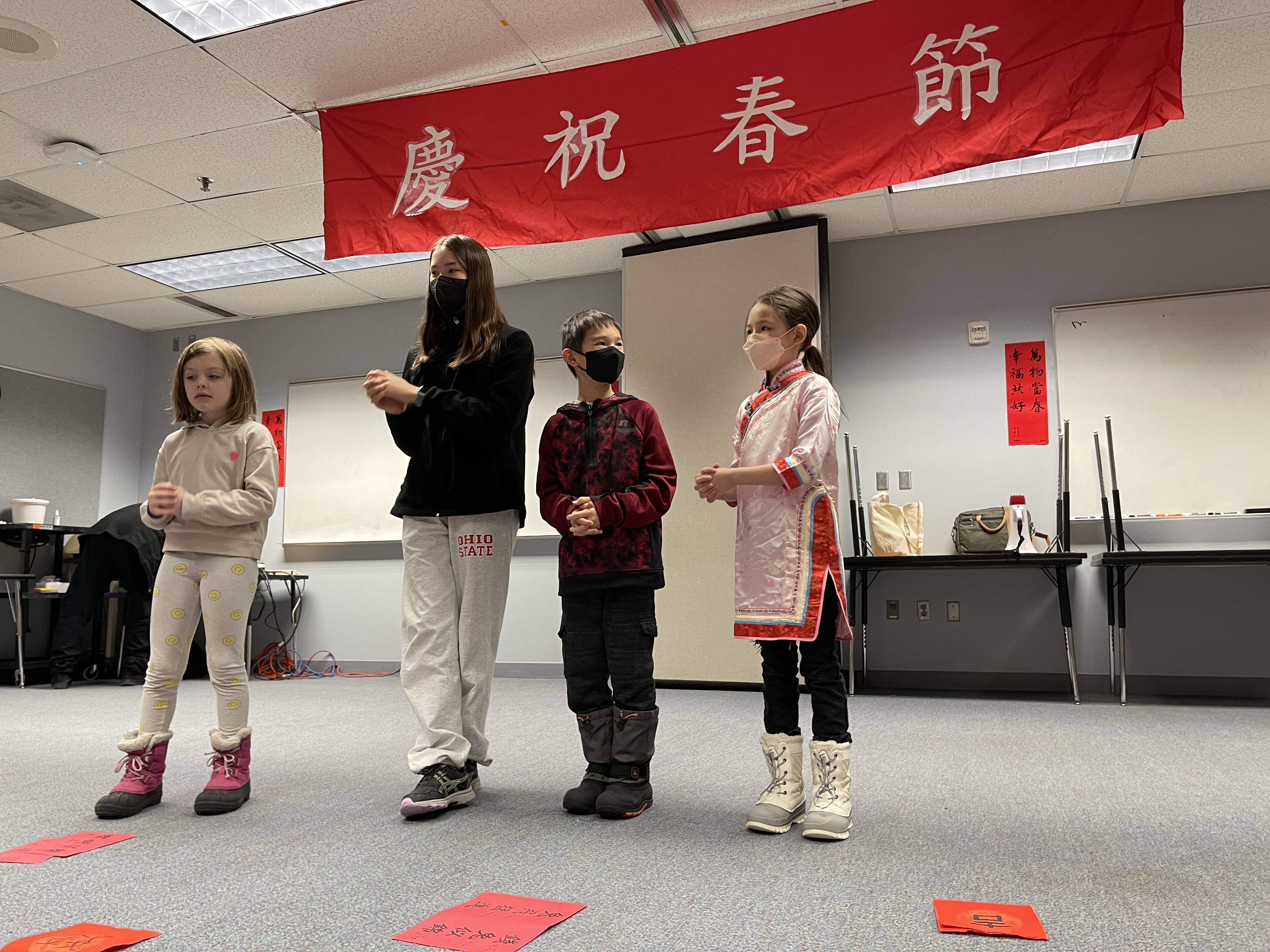 拼音班表演