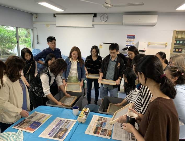 吳淑均講師親自示範