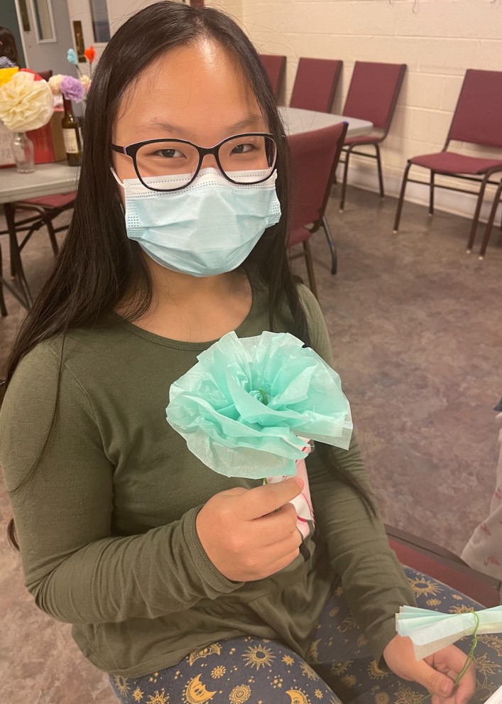可愛的小型花朵